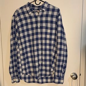 Men’s j crew linen long sleeve button down
